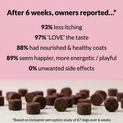 NutriPaw All-Itch Immunity Treats 120 tasty chews