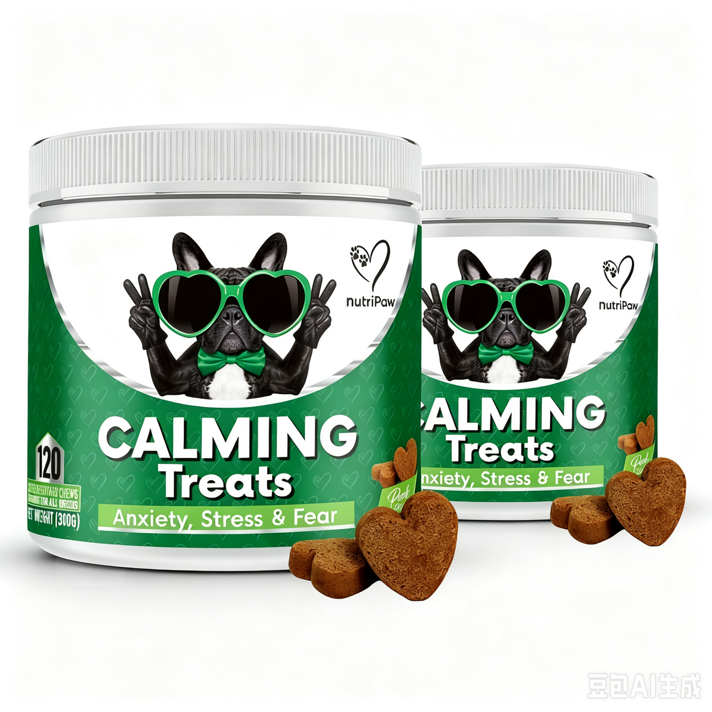 NutriPaw All-Itch Immunity Treats Calming Treats 120 tasty chews